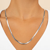 Herringbone Chain Necklace
