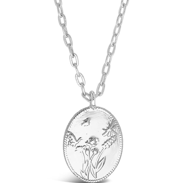 Engraved Garden Pendant