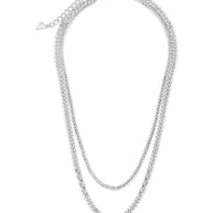 Everyday Layered Curb Chain Necklace