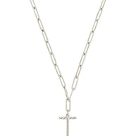 Braided Initial Pendant Necklace