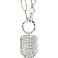 CZ Shield Charm