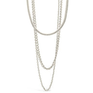 Brenna Triple Layered Chain Necklace