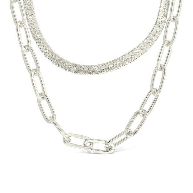 Brinley Layered Chain Necklace