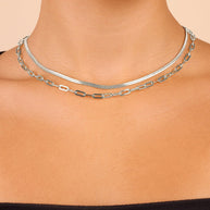 Brinley Layered Chain Necklace