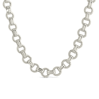 Parker Textured Chain Necklace