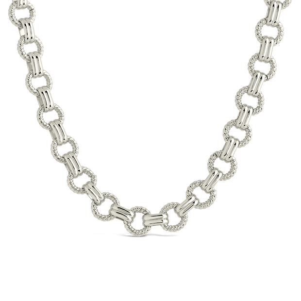 Parker Textured Chain Necklace