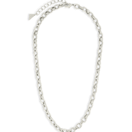 Kamora Textured Chain Link Necklace