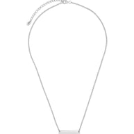 Sterling Silver Mini Bar Pendant