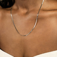 Sterling Silver Herringbone Chain