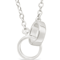 Sterling Silver Amor Necklace