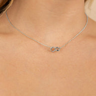Sterling Silver Amor Necklace