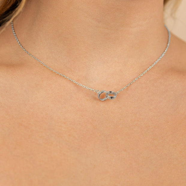Sterling Silver Amor Necklace