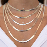 Sterling Silver Herringbone Chain