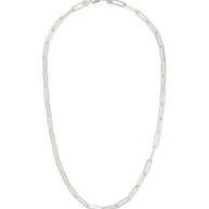 Sterling Silver Paperclip Chain Necklace