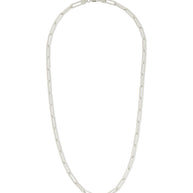 Sterling Silver Paperclip Chain Necklace