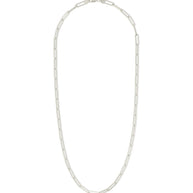 Sterling Silver Paperclip Chain Necklace