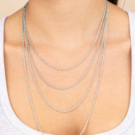 Sterling Silver Annelise Chain Necklace