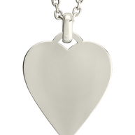 Rita Polished Heart Statement Necklace