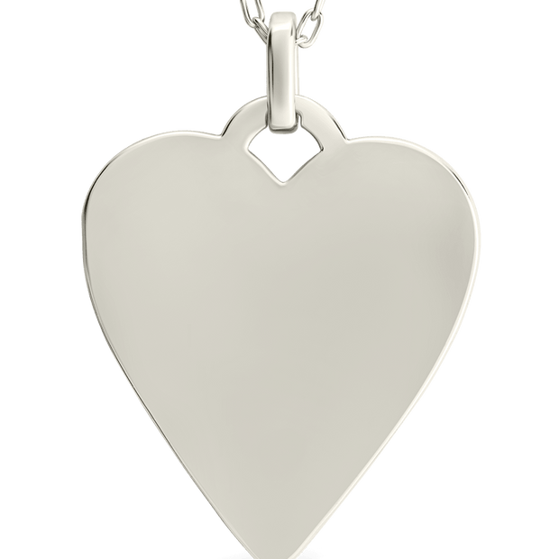 Rita Polished Heart Statement Necklace