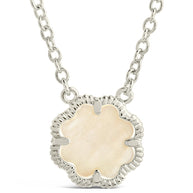 Rose Petal Pendant Necklace