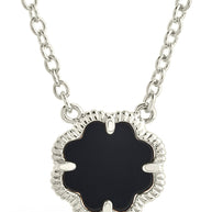 Rose Petal Pendant Necklace