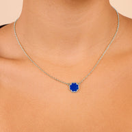Rose Petal Pendant Necklace