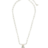 Chérie Pearl Shell Pendant Necklace