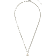 River Pearl Drop Chain Necklace