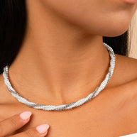 Patti Twisted Pearl Necklace