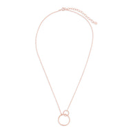 Sterling Silver Interlocking Open Circle Pendant