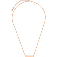 Sterling Silver Mini Bar Pendant