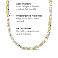 Georgia CZ Tennis Necklace