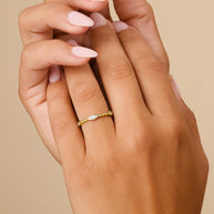Sterling Silver Lydia CZ Bubble Ring