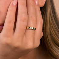 Sterling Silver Bradley CZ Ring