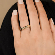 Sterling Silver Bradley CZ Ring