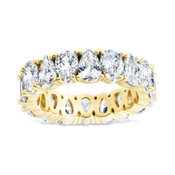 Sterling Silver Janis CZ Eternity Band Ring