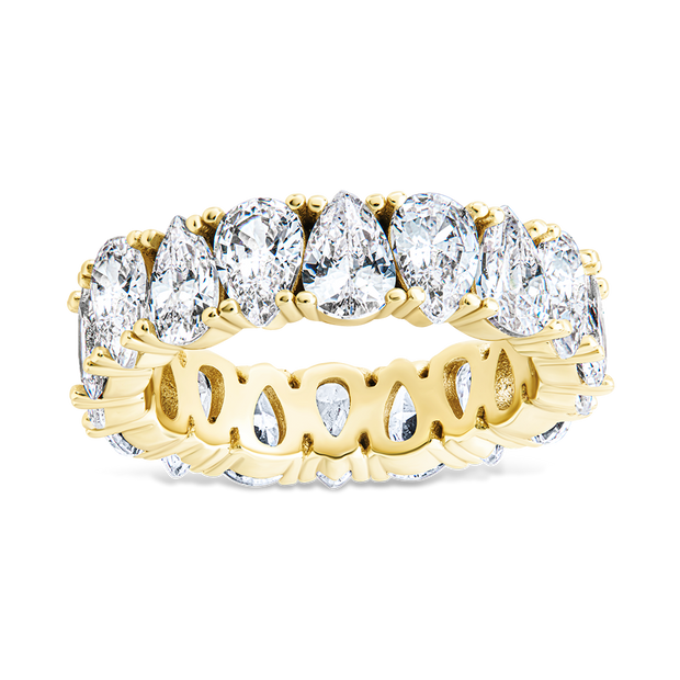 Sterling Silver Janis CZ Eternity Band Ring