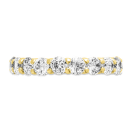 Sterling Silver Gracie CZ Eternity Ring