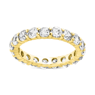 Sterling Silver Gracie CZ Eternity Ring