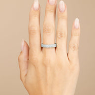 Sterling Silver Natalija CZ Ring