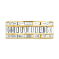 Sterling Silver Kate Baguette Eternity Ring