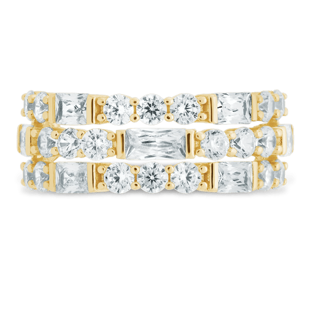 Sterling Silver Kornelia Eternity Ring