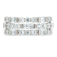 Sterling Silver Kornelia Eternity Ring