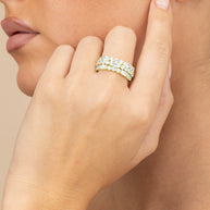Sterling Silver Kornelia Eternity Ring