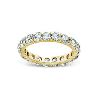 Sterling Silver Dainty Gracie CZ Eternity Ring