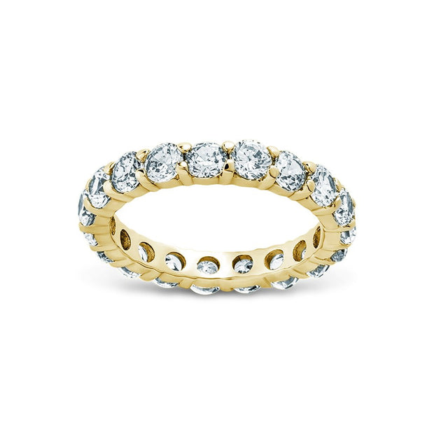 Sterling Silver Dainty Gracie CZ Eternity Ring