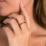 Textured Spinner Ring