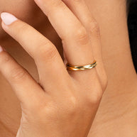 Textured Spinner Ring
