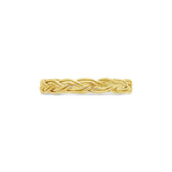 Sterling Silver Braided Twist Band