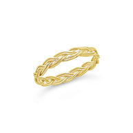 Sterling Silver Braided Twist Band